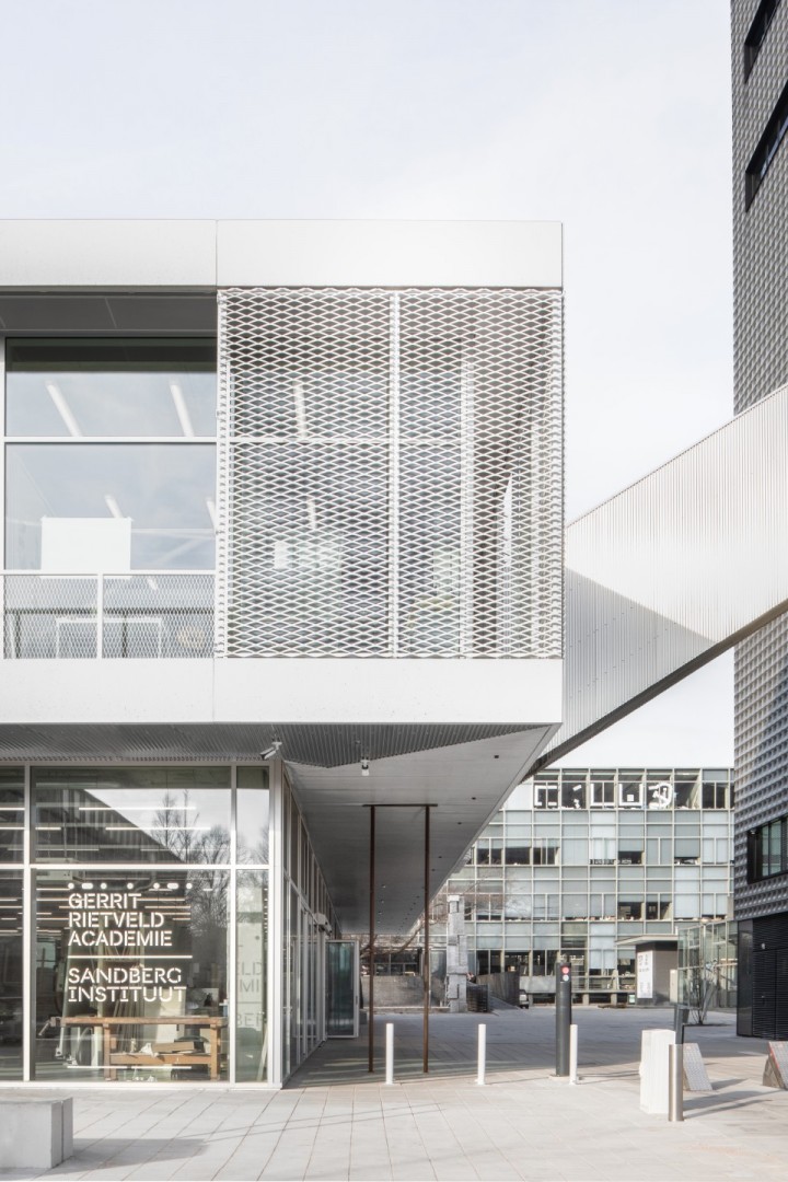 New building Gerrit Rietveld Academie and Sandberg Instituut